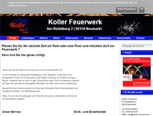 Tablet Screenshot of koller-feuerwerk.de